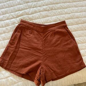 Women's Linen Shorts